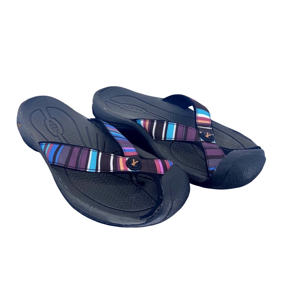 Keen Womens Waimea H2 Sandals Flip Flops Sz 8 Toe Guard Granola Girl Gorp Summer